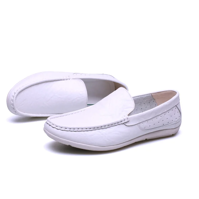 Новый 2016 Мода Замши Мужчины Мокасины Горох Обувь для вождения Slip On Повседневная