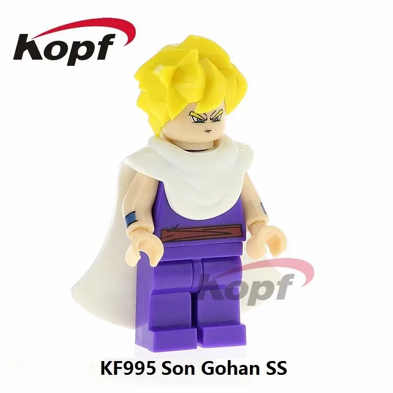 KF995 Without Box Один Супер Герои движущиеся фигурки Dragon Ball Z обычный синий Krilin купюр Вермут будущее Мужские Шорты для купания Золотой фреиза строительные блоки - Цвет: KF995 Without Box