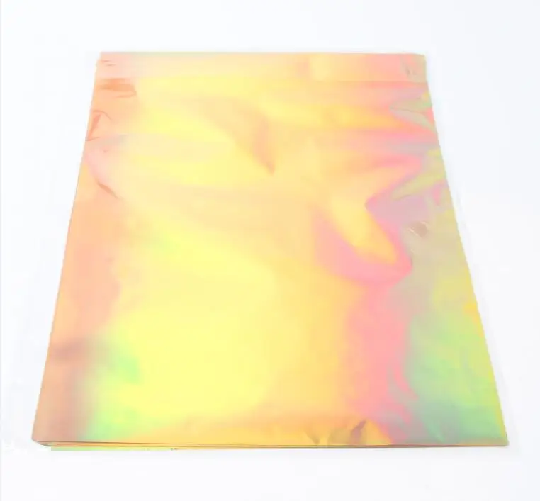Laser Gold 50Pcs 50 шт. " x 12" 20 см x 29 см A4 горячего тиснения фольги бумажный ламинатор ламинирование трансфера на элегантных картах - Цвет: Laser Gold 50Pcs