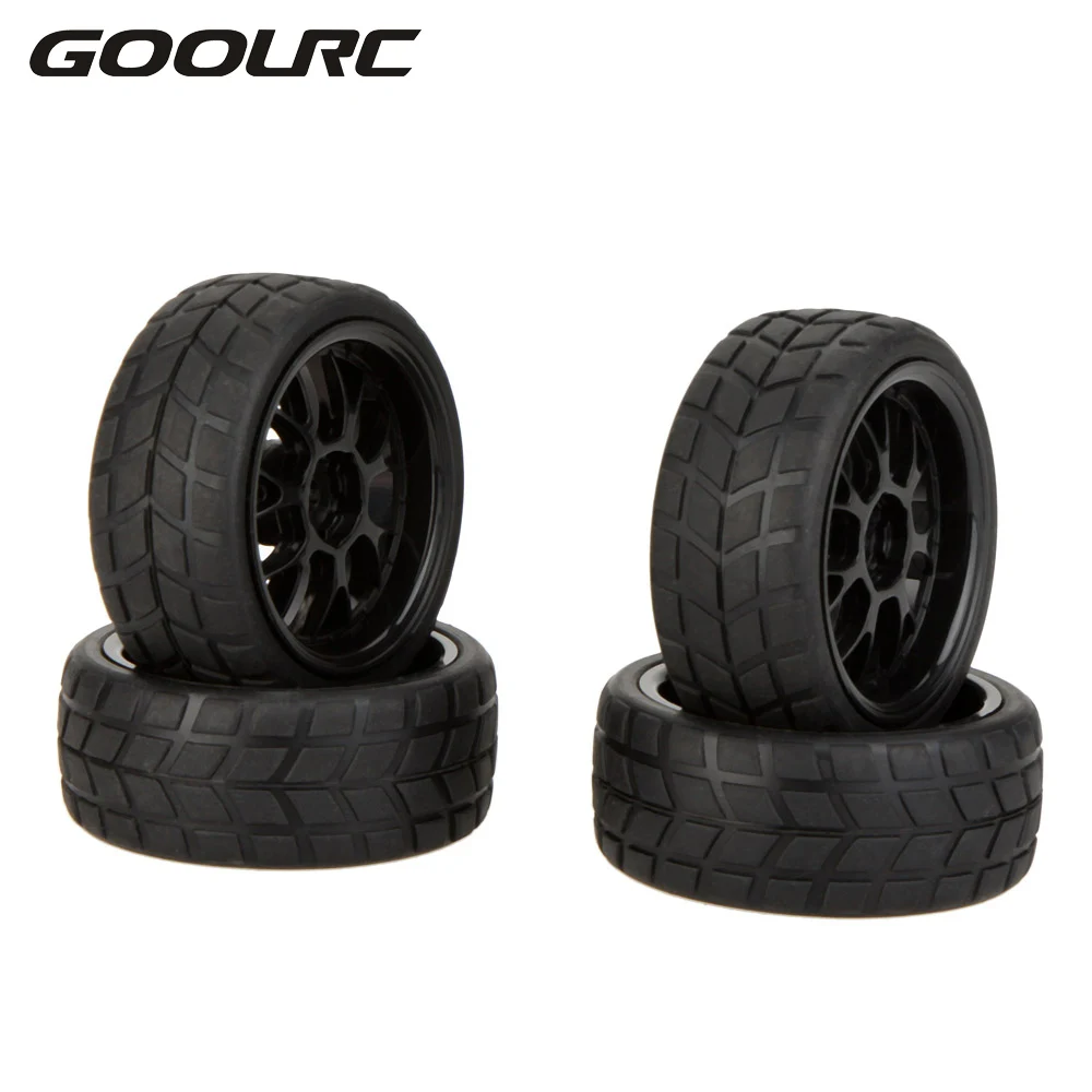 GOOLRC 4 шт. оригинальный высокопроизводительный резиновый 1/10 раллийный