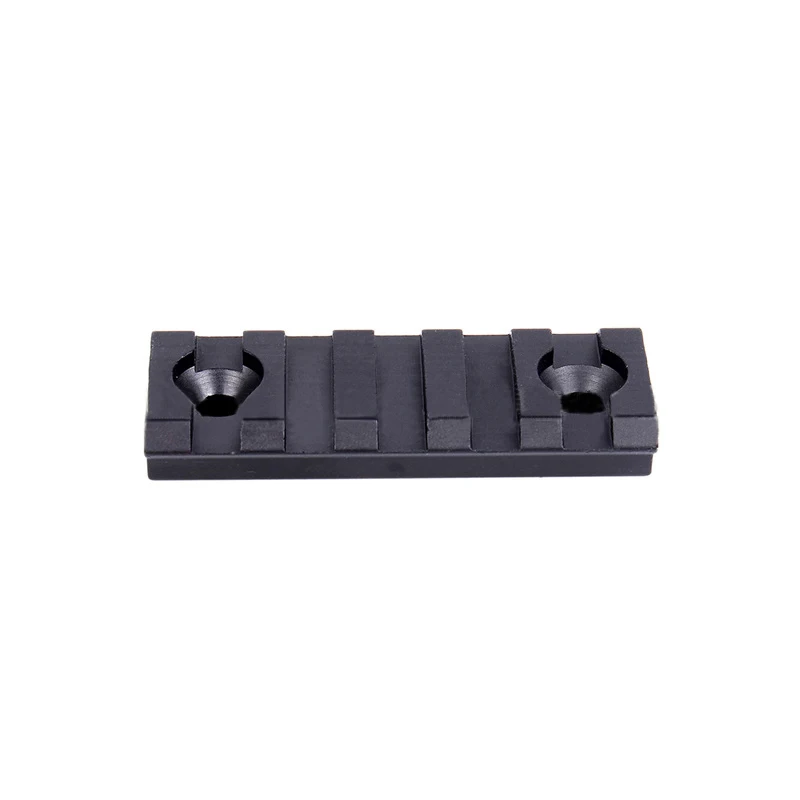 5 слотов алюминиевый сплав Пикатинни Вивер рейка для KeyMod Handguard прицела база охотничьи инструменты черный рельсовый ключ аксессуары