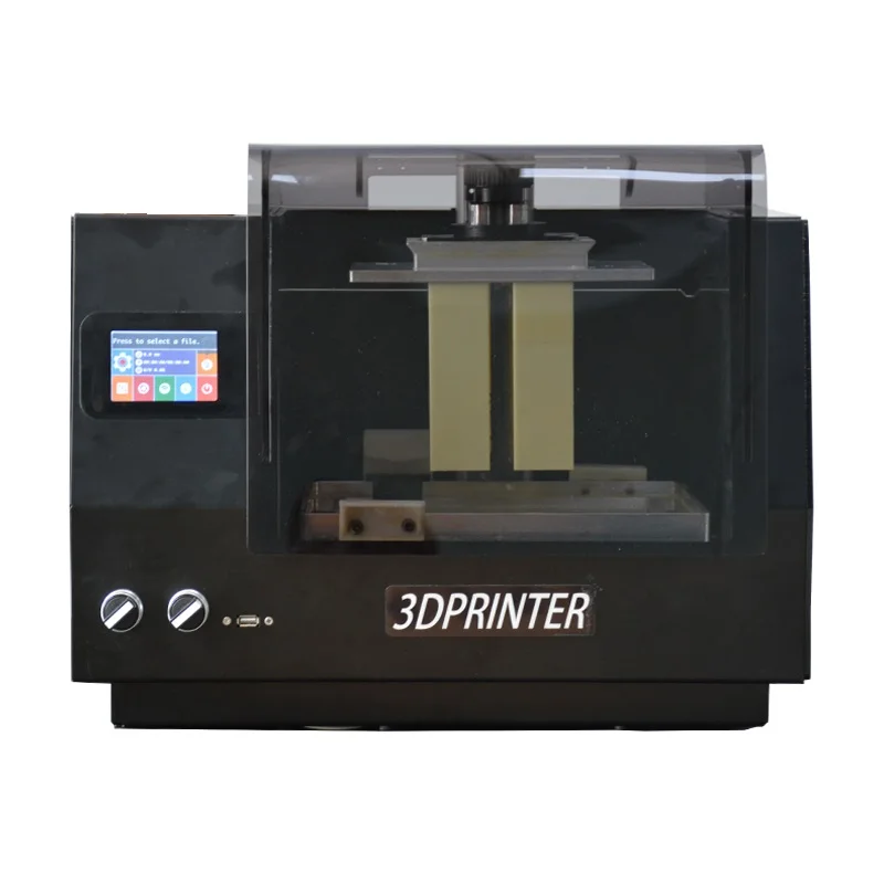 without auto feeding Большой размер 10,1 дюймов lcd DLP 3d принтер Jewerly стоматологический impresora 3d с функцией автоматической подача материала impressora 3d для образования - Цвет: without auto feeding