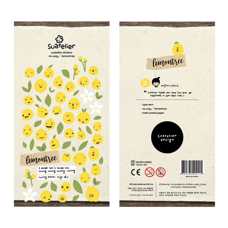 Lemontree самодельные наклейки декоративные для скрапбукинга дневника альбома стики