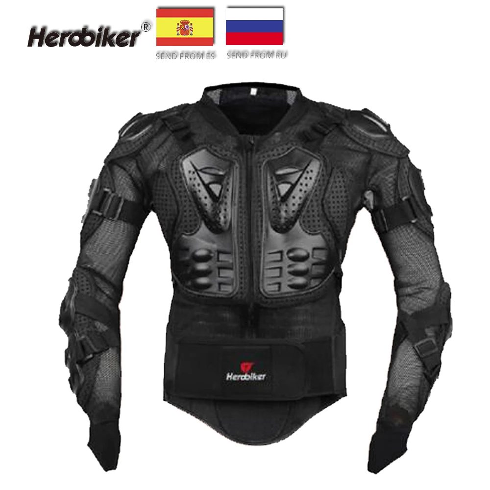 Мотоциклетная куртка Herobiker защитное снаряжение для мотоцикла бронированная