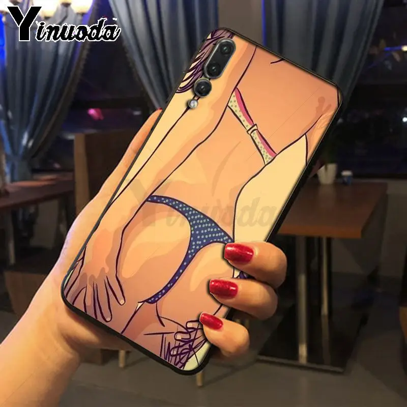 Yinuoda сексуальный женский чехол для телефона с рисунком &quotКартина маслом&quot Huawei