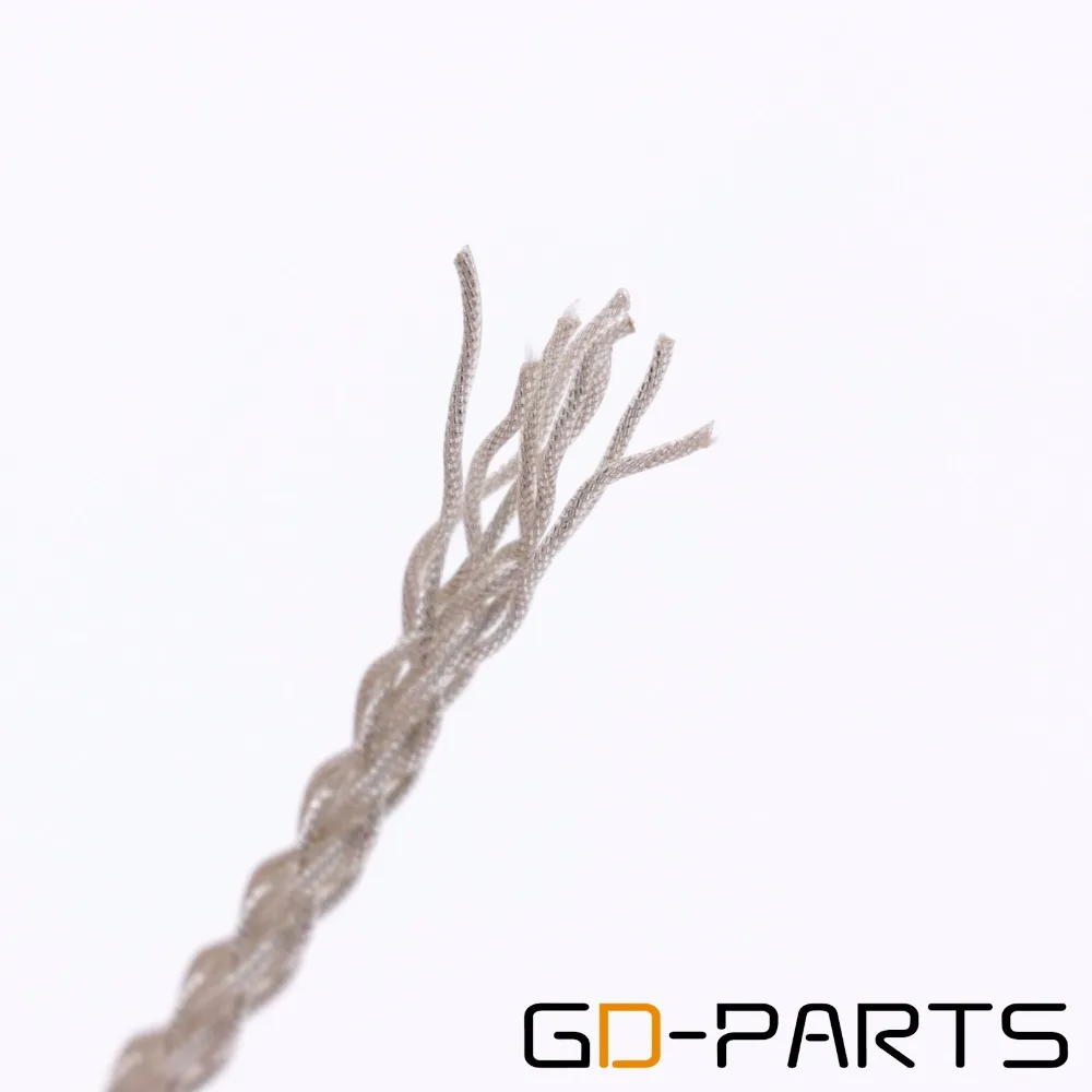 GD PARTS 1 2 м гибкий 6N OCC Платиновый кабель для наушников DIY Hifi аудио наушники