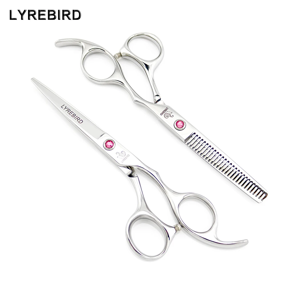 Ножницы для волос Парикмахерские ножницы 5 дюймов 6 ciseaux coiffure tijeras peluquero розовый
