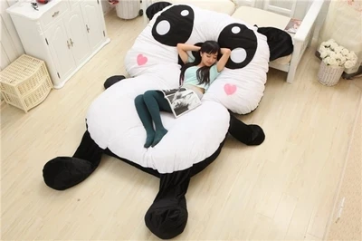 

210cm X 150cm Jumbo Lovely Soft Stuffed Panda Bed Carpet Sofa Tatami, Great Gift For Kids, Free Shipping