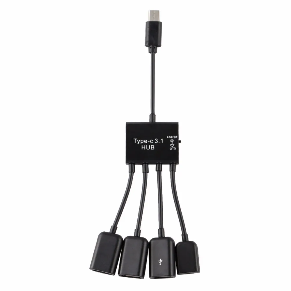 USB C концентратор адаптер Многофункциональный usb type 3 1 кабель зарядное устройство