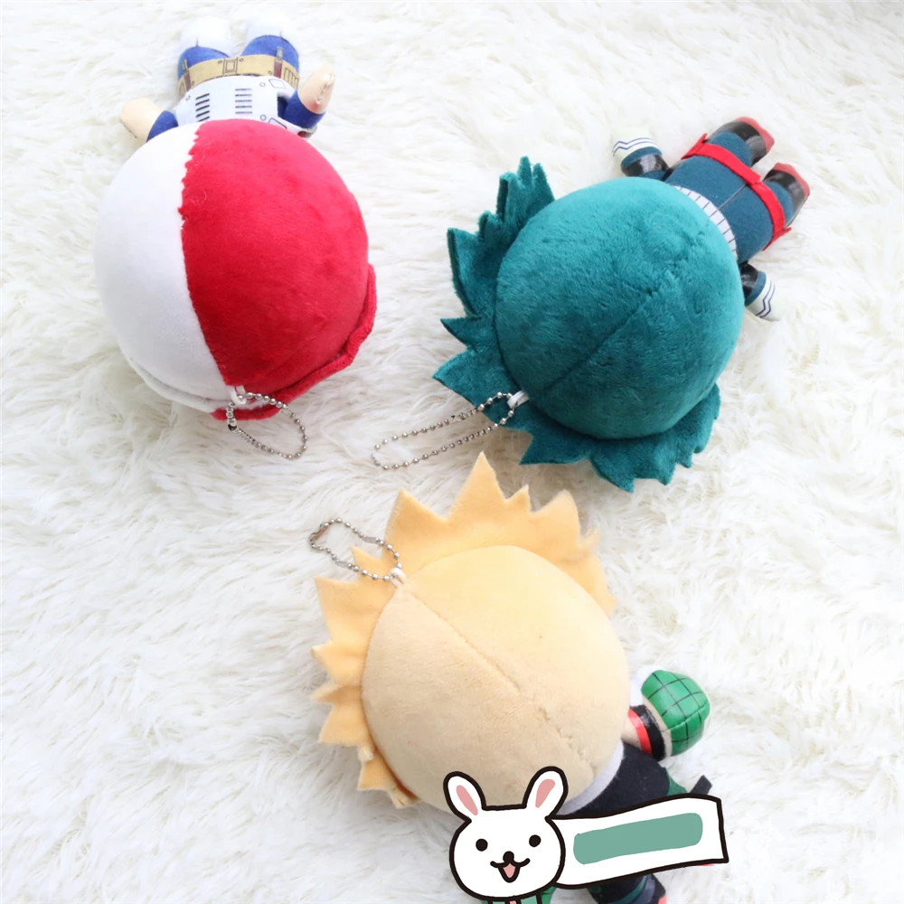 My hero Academy Boku no hero Academy Todoroki Shouto Katsuki Bakugo Midoriya Izuku плюшевая анимэ кукла игрушка подарок