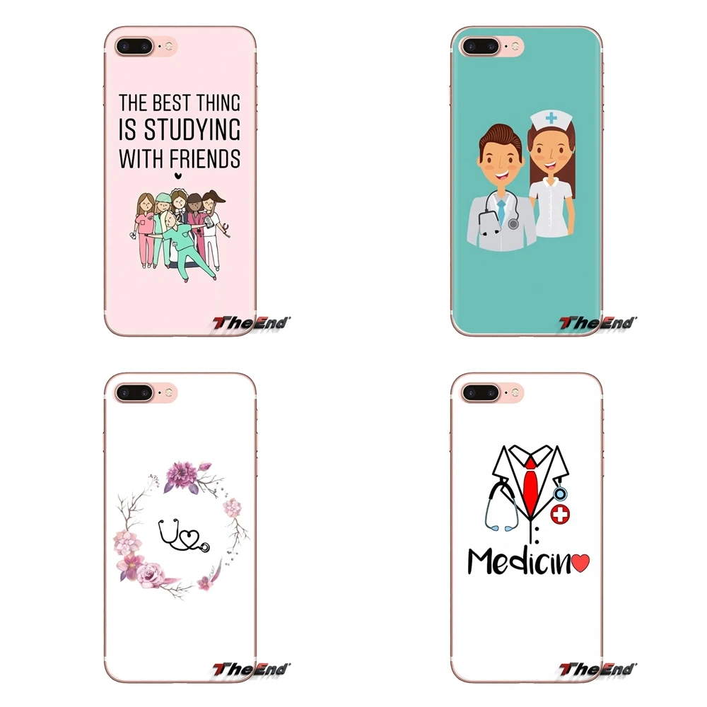 Cartoon Medicine Nurse For Xiaomi Mi3 Samsung A10 A30 A40 A50 A60 A70 Galaxy S2 Note 2 Grand Core Prime Silicone Phone Skin Case |