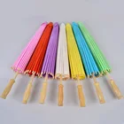 Китайские бумажные зонты, традиционные танцевальные цветные зонтики, уличные украшения для свадебвечерние, декор для Дня благодарения для дома