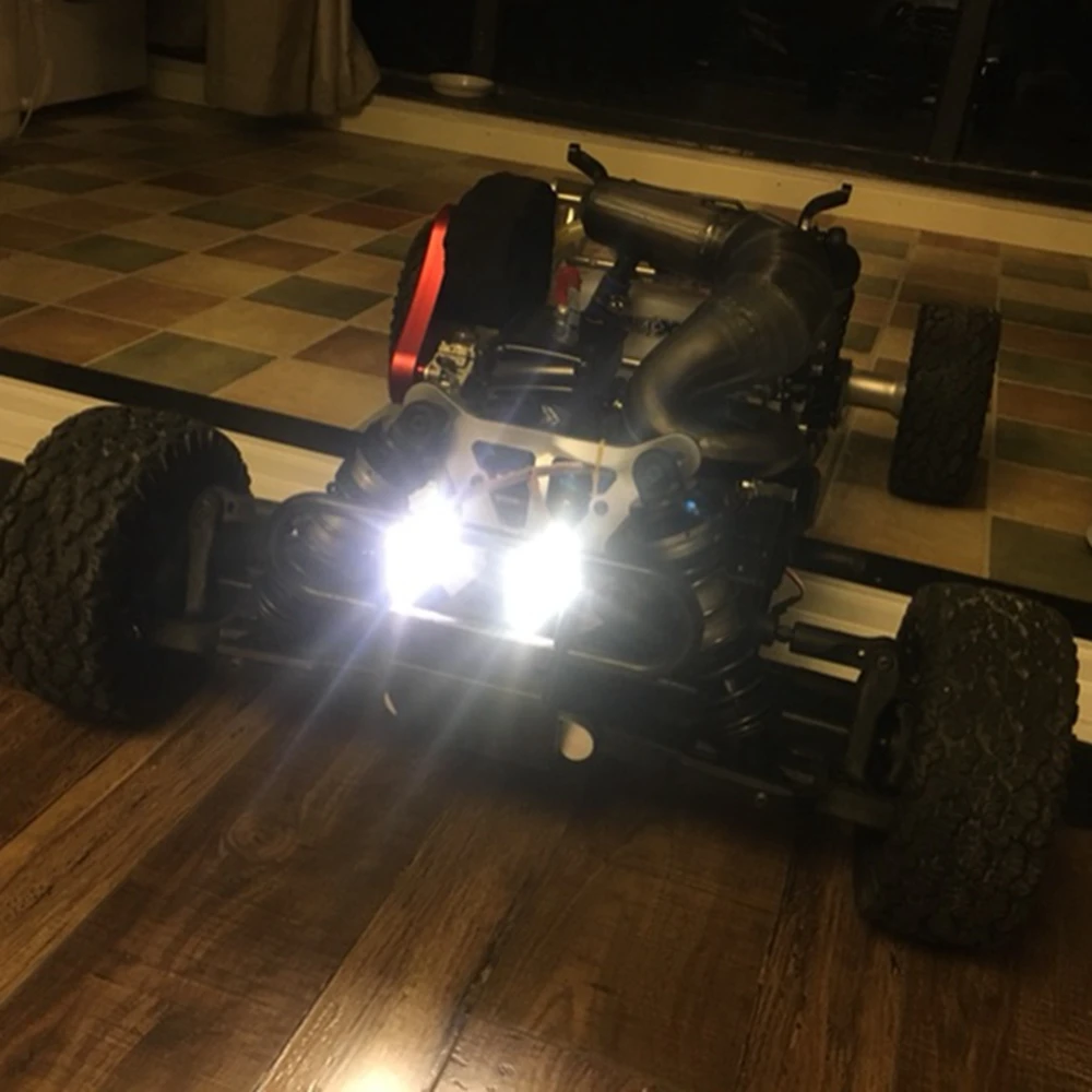 Модель фар 3 Вт прожекторы Прожекторы для 1/10 RC Гусеничный автомобиль TRX4 SCX10 D90