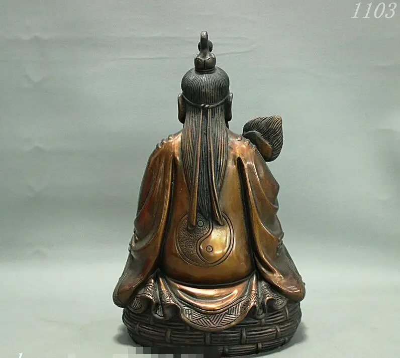 10 &quotнародный китайский чистый Бронзовый таосизм конфуцианский ученый Бог