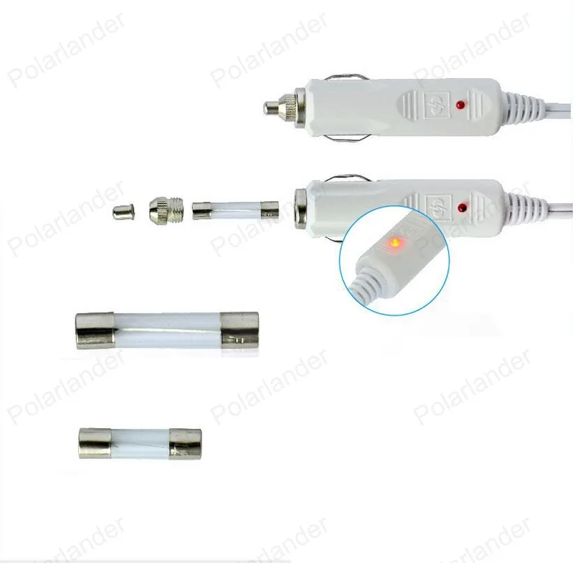 12 В 2 порта мини USB 1.0A 2.1A квадратное автомобильное зарядное устройство авто