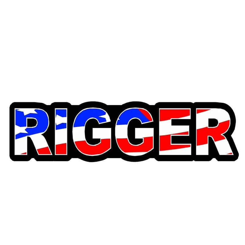 YJZT 16 9 см * 4 5 персональный Rigger Флаг США наклейка автомобильная из ПВХ 12-1142 |