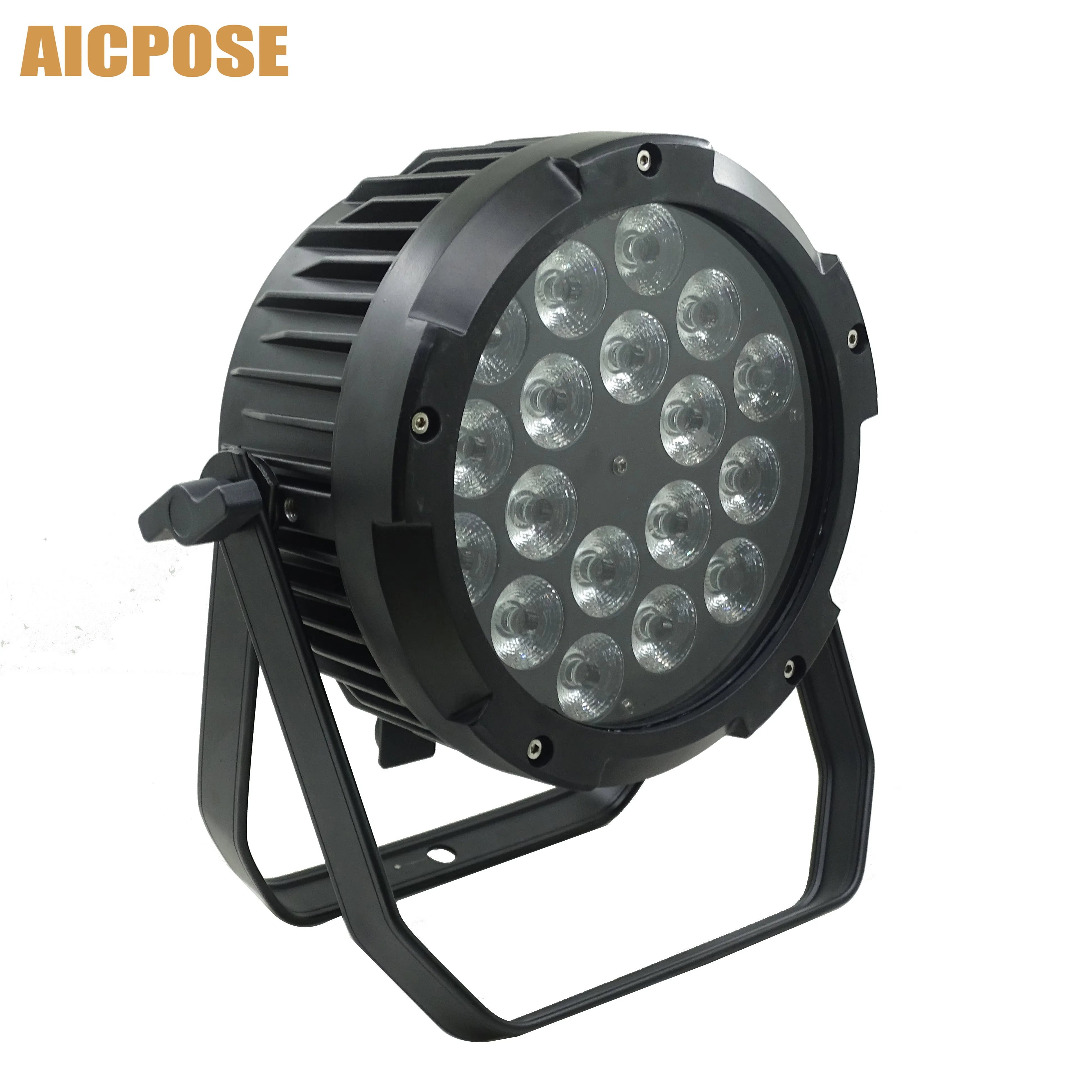 Водонепроницаемый 18x18w 4in 1/5in 1/6in1 RGBWA UV LED Par Can Light Открытый сценический DMX контроль