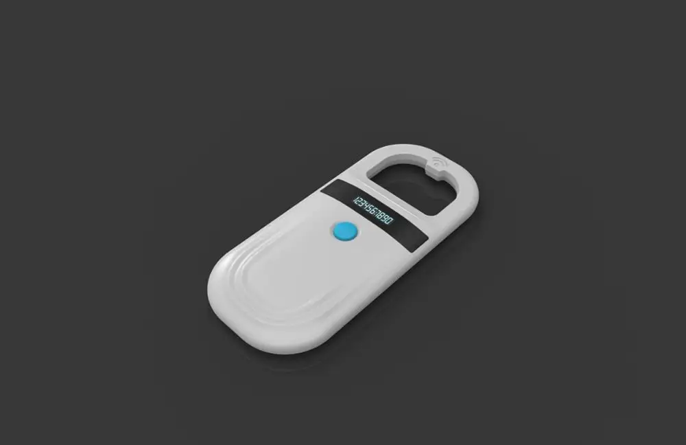 WS-150 Bluetooth чип для сканера звезда продукт Скидка Цена Поддержка ISO11784/5 FDX-A FDX-B EM4102 HDX чип животных rfid ручной считыватель - Цвет: WS-150