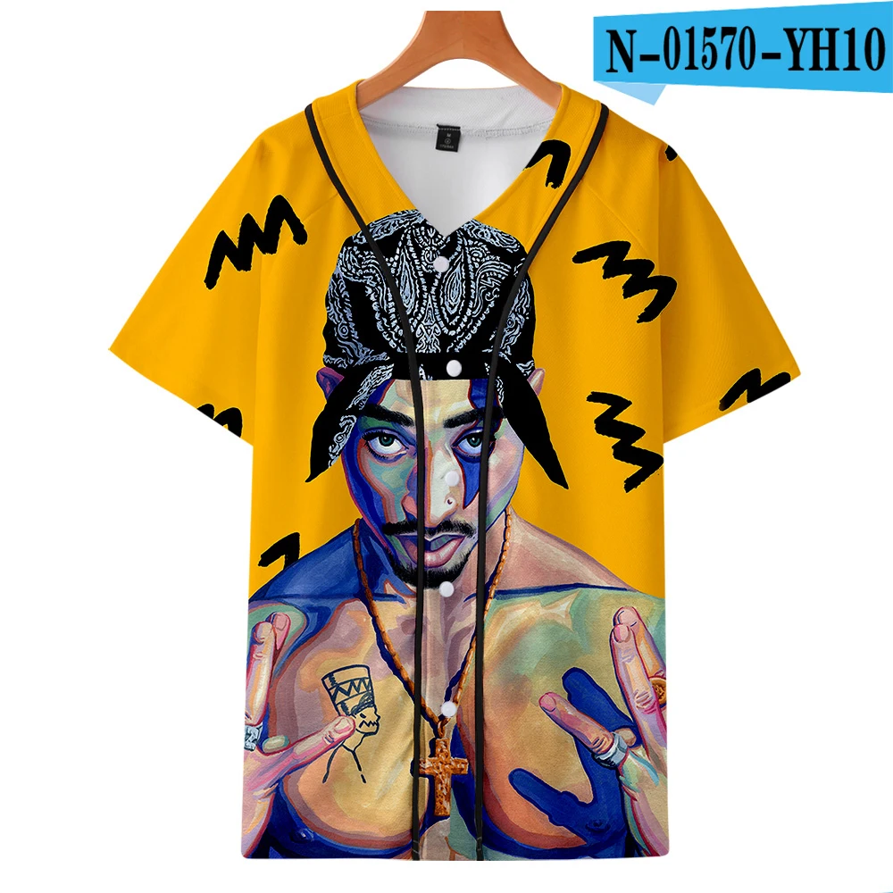 2019 новый реперские кепки 2pac Объёмный рисунок (3D принт) короткие бейсбольная форма