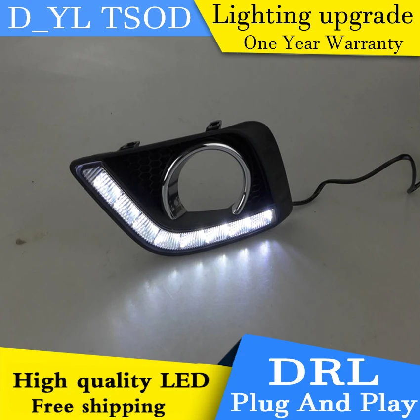 Автомобильный Стайлинг для LIVINA светодиодный дневные ходовые огни Nissan высокая