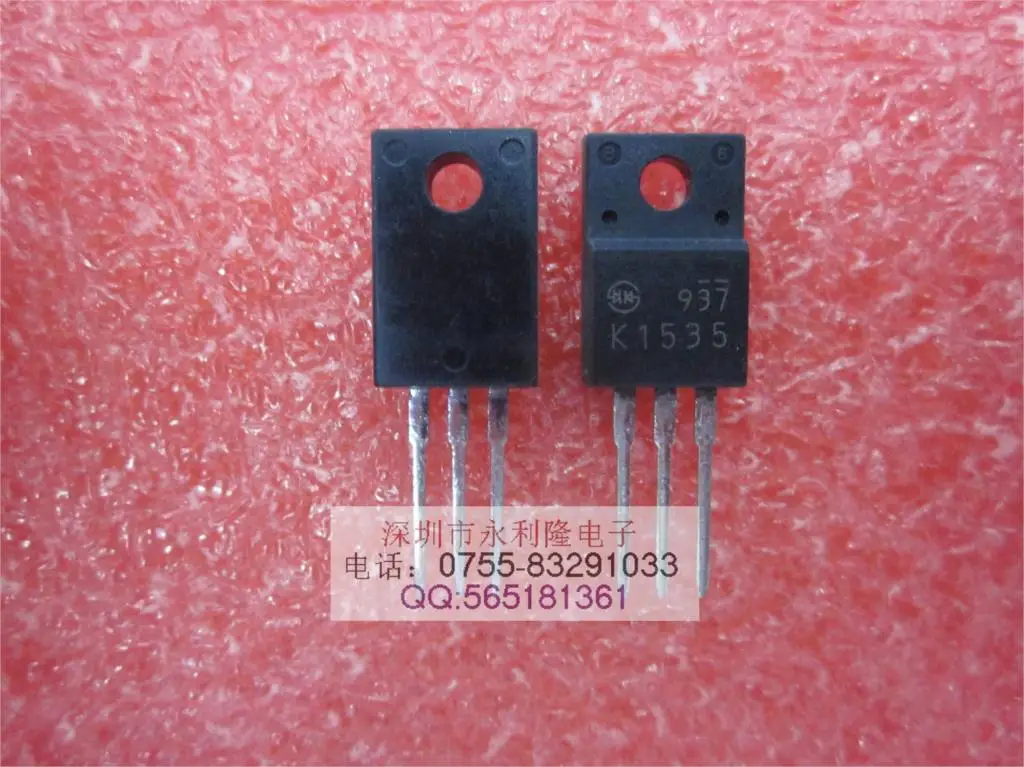 

Оригинальный Новый 5 шт./K1535 2SK1535 TO-220F 3A900V TO220F