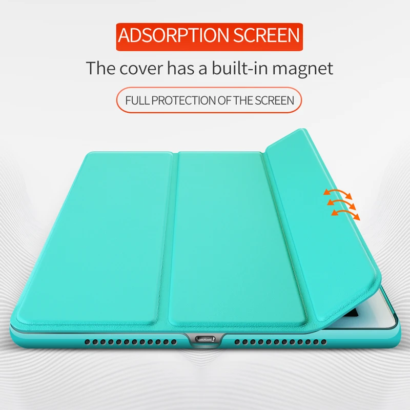 Чехол для iPad Mini 5 Smart Cover с Авто Режим сна/Пробуждение тонкий Чехол-книжка из искусственной кожи чехол для iPad Mini 5 7,9 дюймов Mini5 Funda