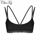 Новейшее мужское Мужское нижнее белье SISSY, гладкое, без косточек, без косточек, кружевной бюстгальтер с лямками, топ для ночного белья, маскарадное нижнее белье, гей, мужской бюстгальтер