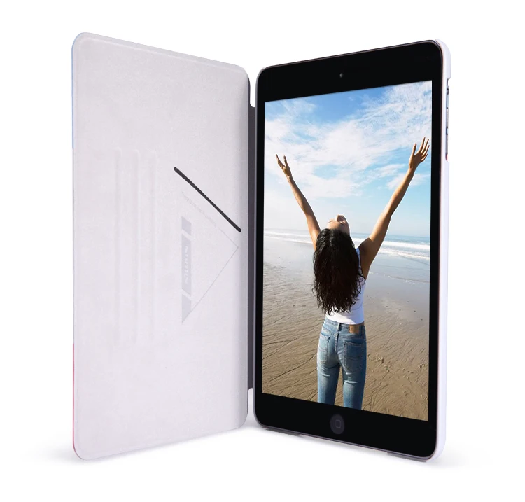 Чехол для IPad Mini 1 2 3, Nillkin Smart Магнитный кожаный чехол тонкий Авто Режим сна/Пробуждение противоударный Бренд защитные оболочки для путешествий
