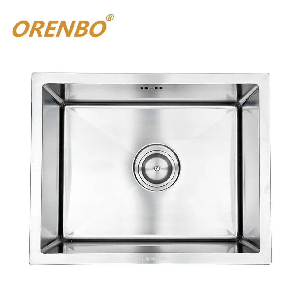 ORENBO SUS304 кухонная раковина 50*40*22 см смеситель для кухни из нержавеющей стали с