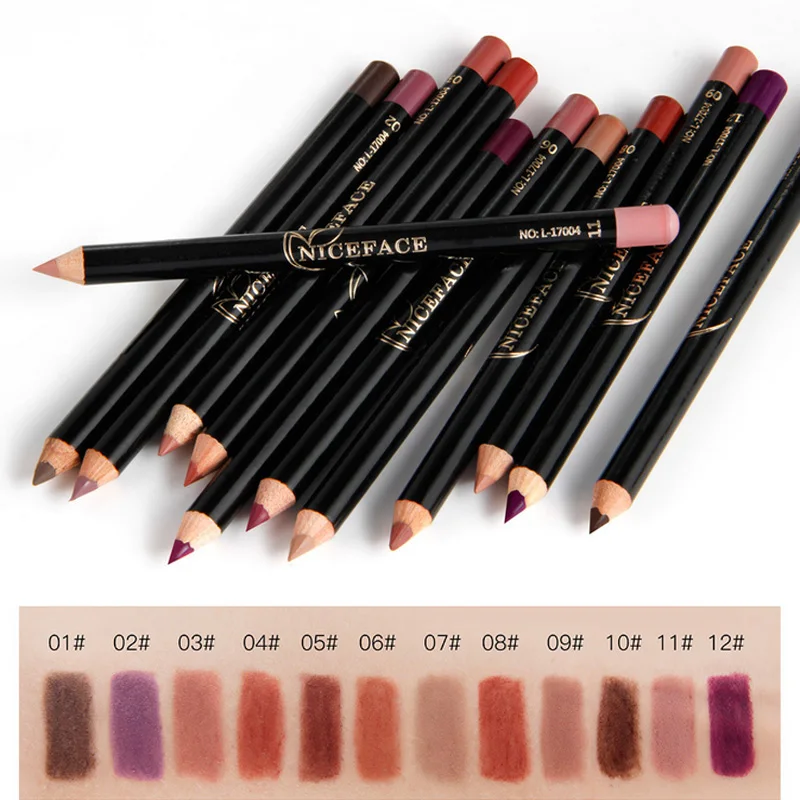 

LNRRABC Sale Women Lipstick pen Lasting Long Waterproof Charm Beauty Cosmetics Makeup Tools Lip/eye Liner Pencil