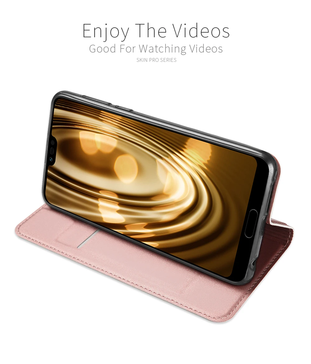 Подарок) Роскошный кожаный чехол-книжка DUX DUCIS для huawei P20 Pro P8 P9 P10 Nova Lite Y6 Honor 9 8 Dual Sim PU кожаный бумажник-книжка