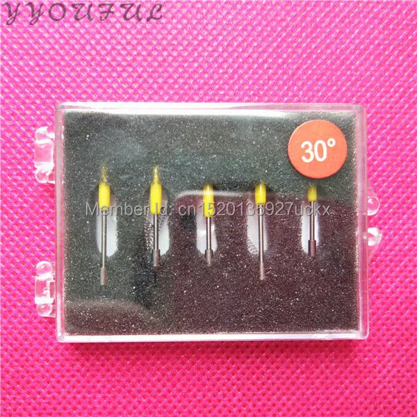 Cutter plotter Graphtec spare parts Icontek CB09 CE5000-60 cutter knife blade 30 degree 10pcs for sale | Компьютеры и офис