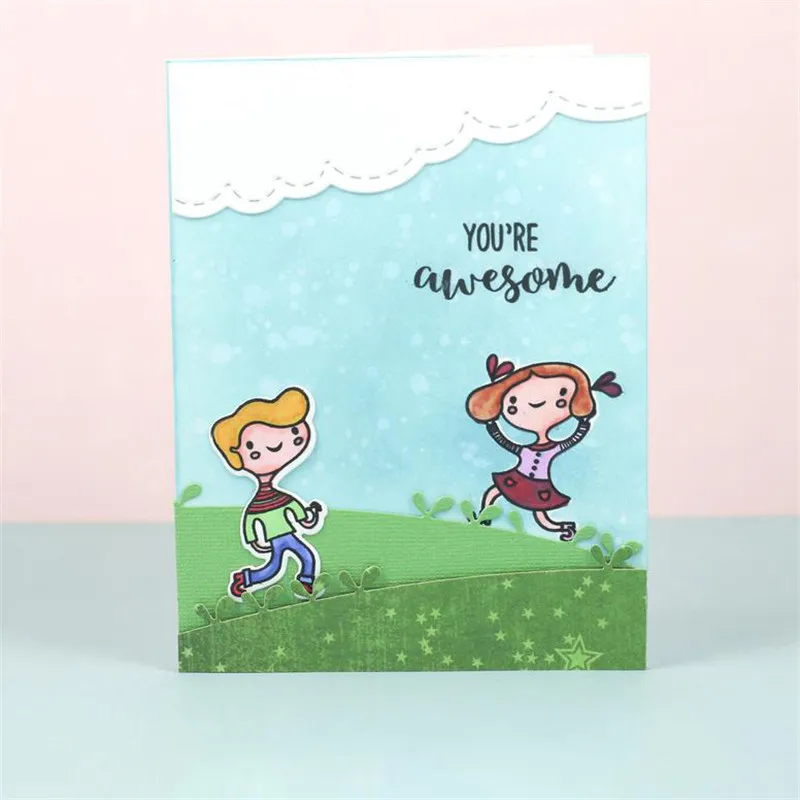 3 шт./лот базовые штампы металлические режущие рамка для DIY скрапбукинга альбом