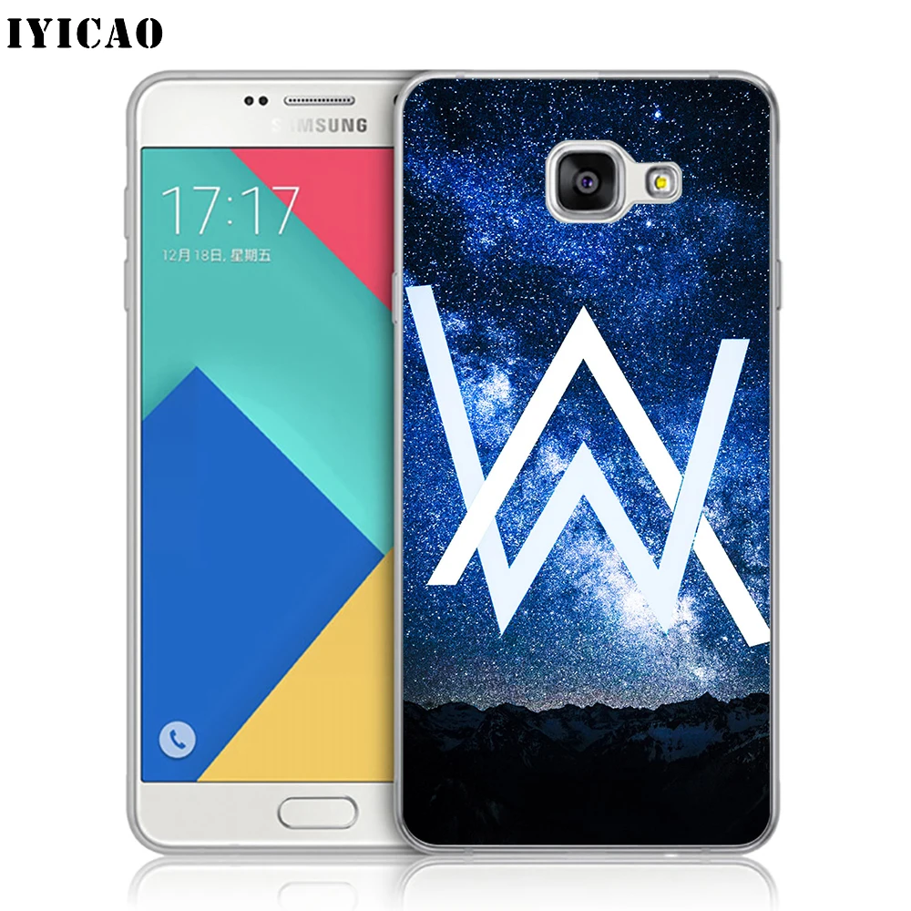 IYICAO Alan Walker singer Мягкий силиконовый чехол для телефона Samsung A10 A30 A40 A50 A70 M10 M20 M30 TPU