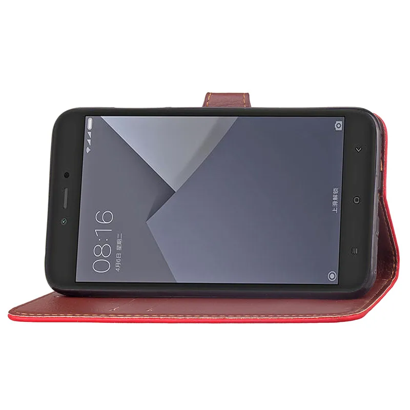 Бумажник Флип кожаный чехол для Funda Xiaomi Redmi Note 5A Prime Чехол обложка Книга Стенд