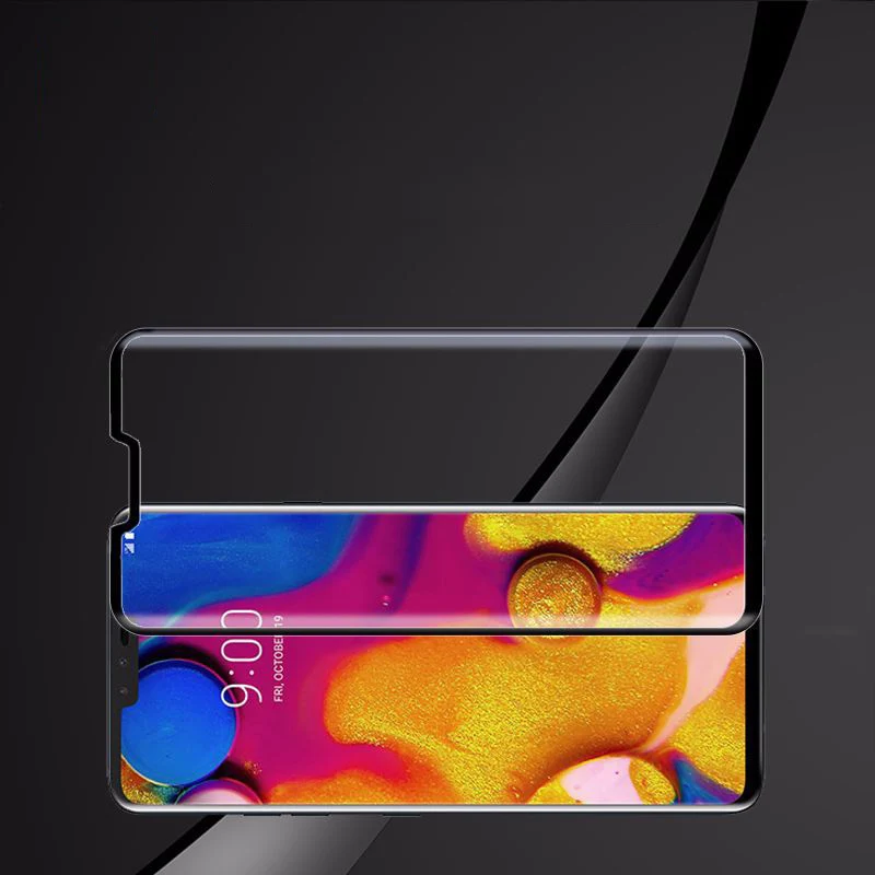 Закаленное стекло HereCase 9H для LG V40 G7 ThinQ plus защитная пленка на весь экран + V30 2018