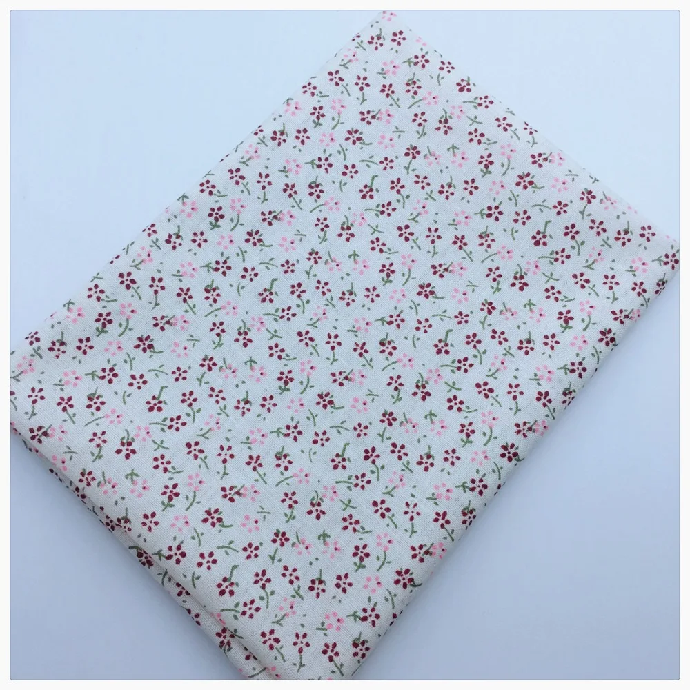 Хлопчатобумажная ткань с цветочным принтом для шитья сделай сам четверть пучка