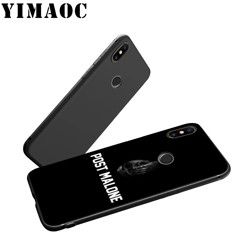 YIMAOC Post Malone Soft Silicone Case for Xiaomi Redmi Note 9 Mi 8 Se 7 6 6A A1 A2 4X 4A 5A 5 MAX 3 MiA1 |