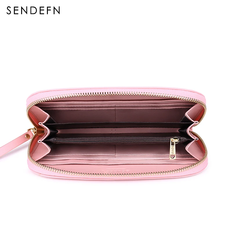 Vivid Bird Split Leather Wallet Women Purse Brand Coin New Female Long For iPhone | Багаж и сумки
