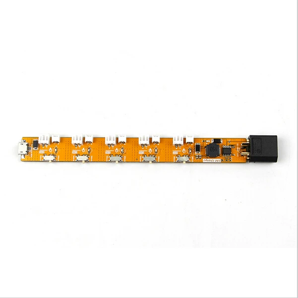 Зарядное устройство USB/2 6S с аккумулятором 200 мАч/500 мАч регулируемое для Tiny6 Tiny7 RC