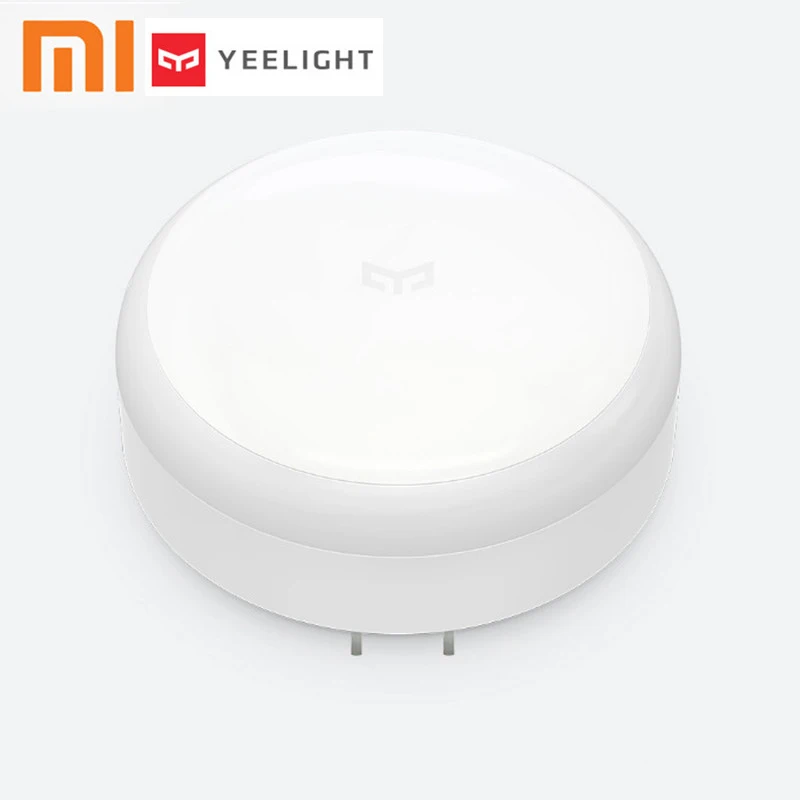 Xiaomi Yee светильник светодиодный ночной Светильник новая Подключаемая версия коридор датчик движения тела Xiaomi инфракрасный ночной Светильник для спальни настенный