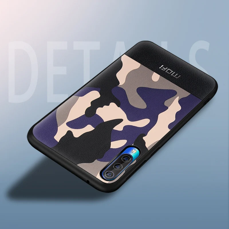 Для xiaomi mi 9 чехол MOFI для xiaomi mi 9 explorer global Camouflage кожаный чехол mi 9 Полный чехол-накладка матовый чехол - Цвет: Camouflage Pink