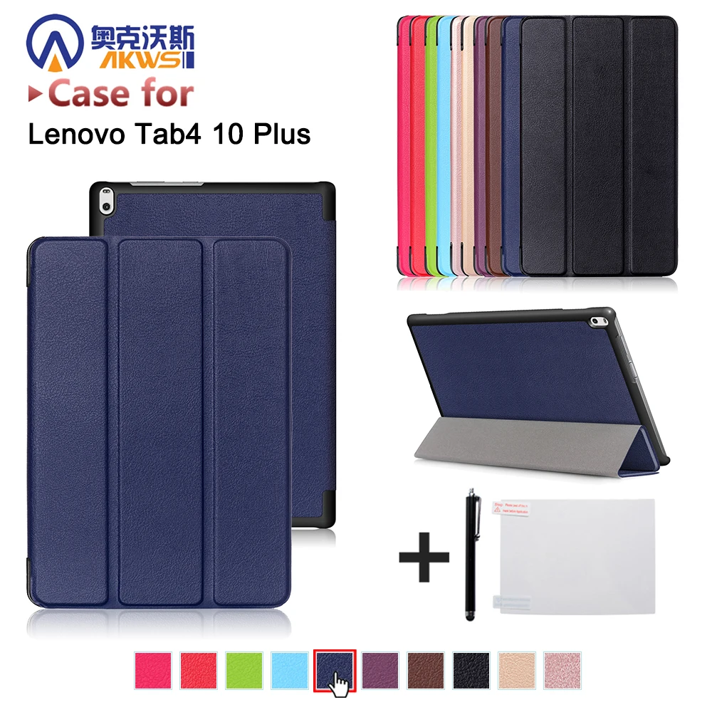 Чехол для Lenovo TAB 4 10 Plus защитный чехол с принтом планшета TB-X704N выпуска 2017 + подарок |