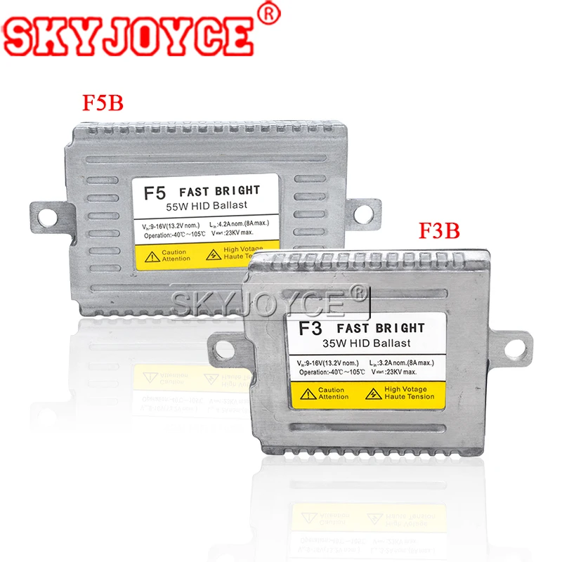 SKYJOYCE DLT 55 Вт F5B 35 F3B быстрая Яркая ксеноновая лампочка блок зажигания тонкий