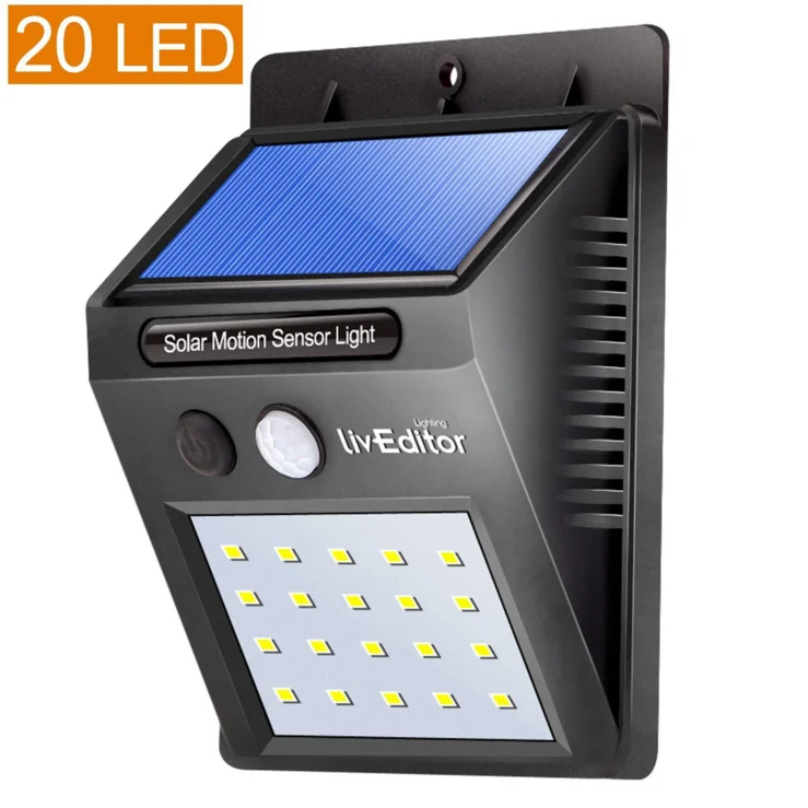 Светодиодная лампа на солнечной энергии водонепроницаемая 2835smd 20led|led solar light