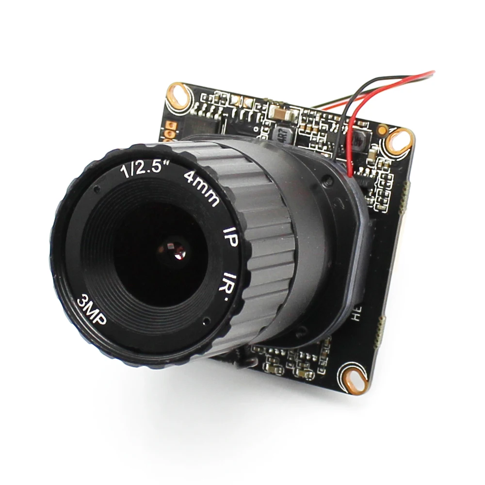 Модуль ip-камеры 4MP Hi3516D+ OV4689 с платой Объектива CS XMeye App Camera PCB DIY CCTV камера безопасности ONVIF