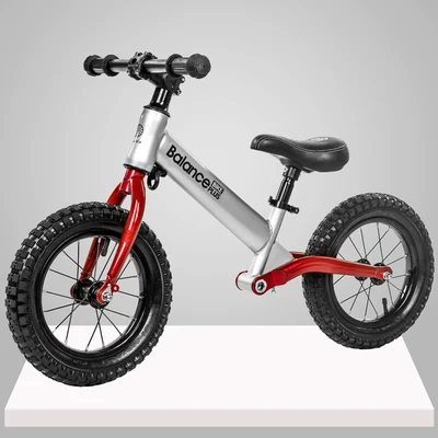 type H red 1" Детский балансировочный велосипед, детские ходунки, самокат для детей 2-3-6 лет, без педалей, детский велосипед для вождения, Luge - Цвет: type H red