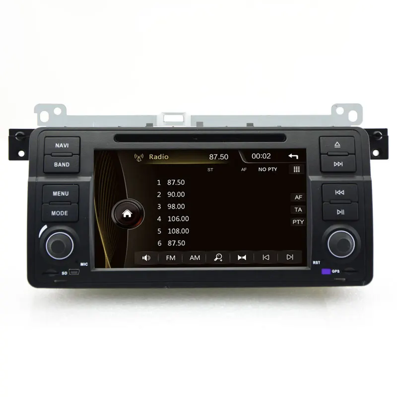 7 ''емкостный экран Авто Радио DVD GPS навигация для BMW E46 M3 316i 318i 320i 323i 325i 330i