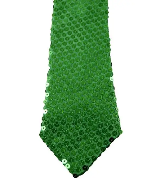 Галстук унисекс атласный с блестками на шею Рождество свадьбу Хэллоуин | Дом и