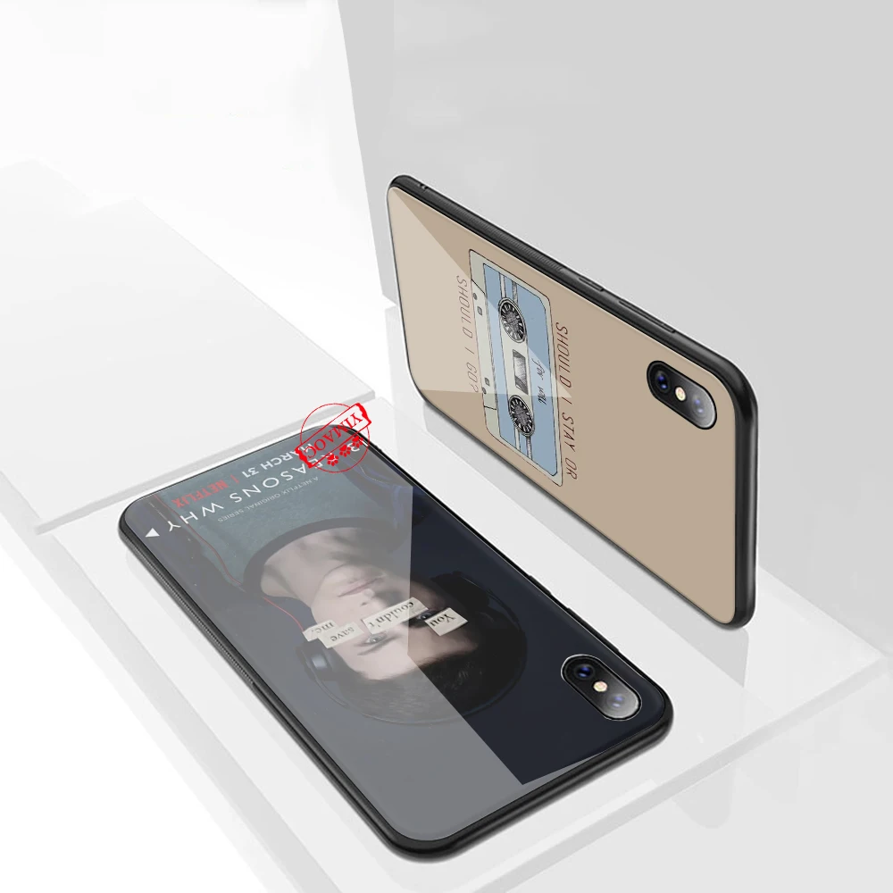 YIMAOC 13 причин почему новый дизайн стеклянный чехол для телефона Apple iPhone XR X XS Max 6 6S 7 8